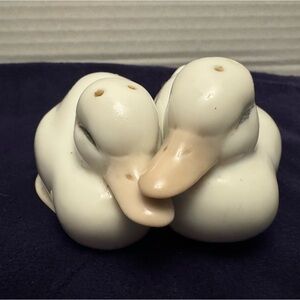 Vintage Duck Salt & Pepper Shakers Fitz and Floyd Japan Cottagecore